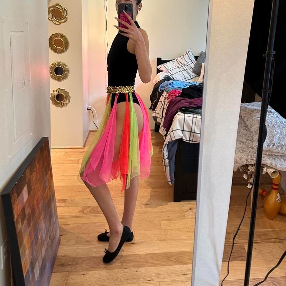 Colorful Costume Tool Skirt - Picture 2 of 5